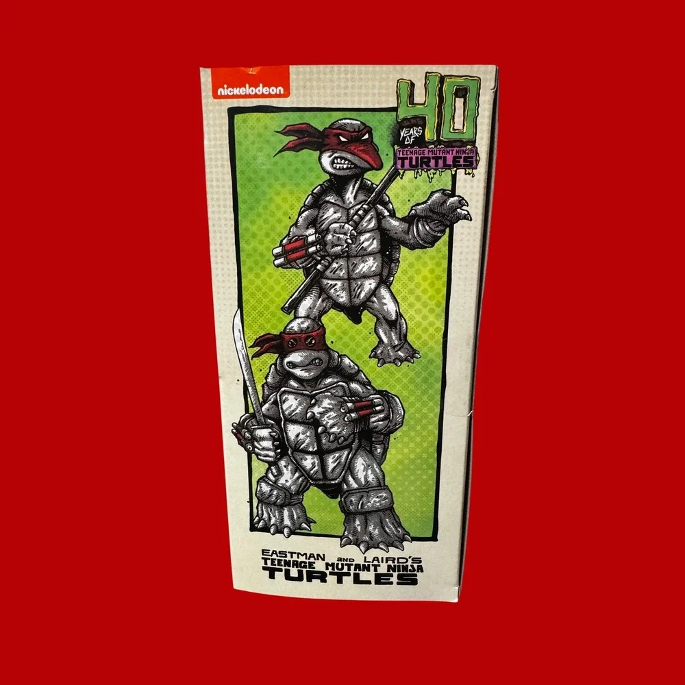 NECA TMNT The First Turtles Black & White Variant 2-Pack Action Figures NEW